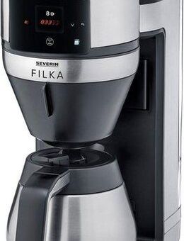 Severin Kaffeemaschine mit Mahlwerk KA 4853 FILKA, 1,4l Kaffeekanne, Papierfilter 1x4