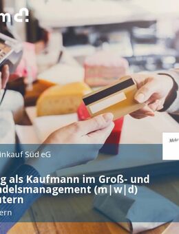 Ausbildung als Kaufmann im Groß- und Außenhandelsmanagement (m|w|d) Kaiserslautern - Kaiserslautern