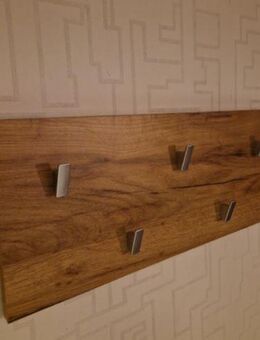 Wandgarderobe Garderobe L600mm Wildeiche 5 Haken - Rietberg