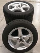 Winterreifen Toyo auf Alufelgen Borbet F70735, BMW X1, neuwertig in 29308