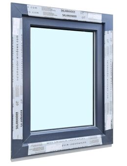 Kunststofffenster, Fenster auf Lager Anthrazit 70x90 cm DrehKipp - Essen