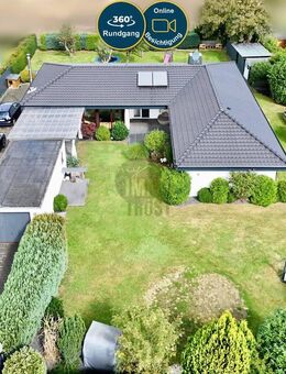 TRAUMHAFTER BUNGALOW IN DEICHNÄHE - KERNSANIERT, KAMIN, SICHERHEITSSYSTEM & ANLIEGENDE FELDER - Cuxhaven