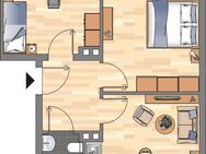 Sanierte 2-Zimmer-Wohnung im Dachgeschoss mit Dusche in Wilhelmshaven City! - Wilhelmshaven