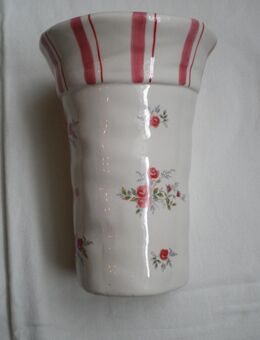 Keramik/Porzellan-Vase,Alt,ca. 18 cm hoch,Bodenmarke 60003-2 - Linnich