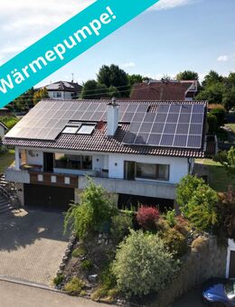 Großes Zweifamilienhaus mit Wärmepumpe, PV & Solar - viel Platz für Familie & Generationen! - Stockach