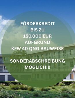 ***Nachhaltig & effizient: 2-Zimmer-Neubau mit Garten und KfW-Förderung*** - Mamming