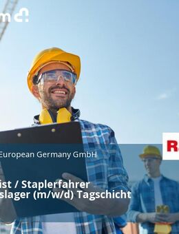 Fachlagerist / Staplerfahrer Umschlagslager (m/w/d) Tagschicht - Rastow