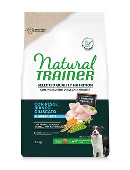 Natural Trainer Selected Quality Nutrition Adult Medium & Maxi Weißfisch - Sparpaket: 2 x 2,5 kg