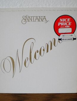 Santana-Welcome-Vinyl-LP,1973,CBS - Linnich