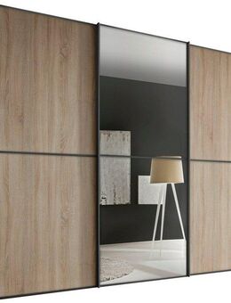 STAUD Schwebetürenschrank Sinfonie Plus, edles Design in hochwertiger Qualität, Made in Germany Mit Spiegeltüre und vier verschiedenen Ausstattungsvarianten