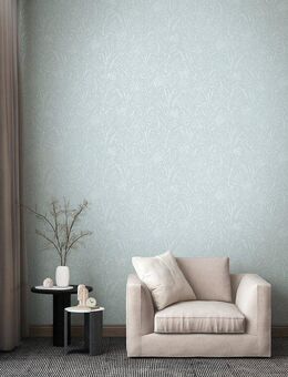 A.S. Création Vliestapete Pure Elegance Tapete mit Ästen Mustertapete Floral Blumen, strukturiert, schimmernd, (1 St), Vliestapete Blumentapete für Schlafzimmer Küche Wohnzimmer Äste Design