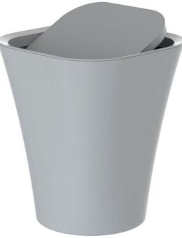 Eisl Kosmetikeimer, (8,5 Liter) mit Schwingdeckel, Grau