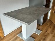 ► Ausziehtisch Hellgrau ausziehbar 110-150x69x76cm ◄ - Titisee-Neustadt