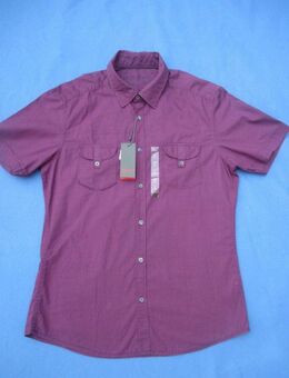 NEU mit ETIKETT * Sportiv * Freizeit * Business * Kurzarm * Halbarm * Hemd "ESPRIT" Gr. 40- 41/ M- L * pflaume * aubergine * lila * - Riedlingen