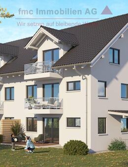 Neubau von 6 - Eigentumswohnungen in Taufkirchen/Vils z.B. 2,5 - Zimmer Erdgeschoßwohnung mit Garten - Taufkirchen (Vils)