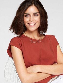 Tamaris Shirtbluse mit abgerundetem Saum