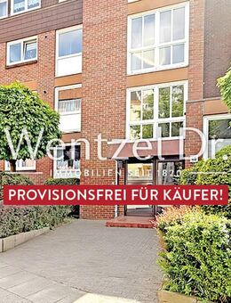 PROVISIONSFREI für Käufer - 1-Zimmer-ETW mit Terrasse und Garage im Zentrum von Bergedorf - Hamburg