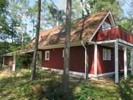 Charmantes kleines Schwedenhaus auf großem Baugrundstück zu verkaufen - Borkheide