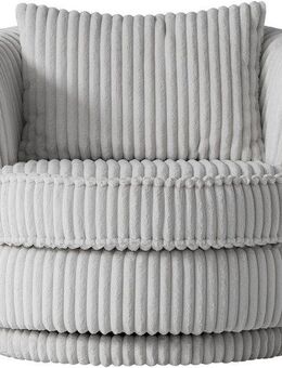 Home affaire Drehsessel MAISIE, Lese-Sessel, Love Seat, trendige Stoffe MEGA CORD und Web-Velours, 360 Grad drehbar