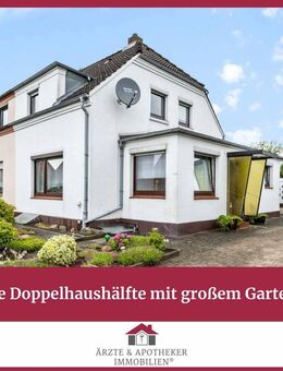 Charmante Doppelhaushälfte mit großem Garten in Stade - Stade (Hansestadt)