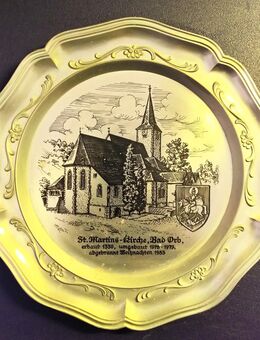 Zinnteller "St. Marien-Kirche, Bad Orb" - Dresden