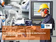 Techniker oder Ingenieur (m/w/d) Mechanische Produktprüfung - Karlsruhe