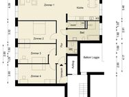Sofortbezug / exklusive hochwertige Neubauwohnung in ruhiger gefragter Lage / Lift / Balkon / hohe Räume - Berlin