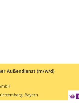 Medizinischer Außendienst (m/w/d) - Stuttgart