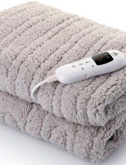 eta Heizdecke SHAGGY, 1-tlg., sehr weiches Polar Fleece, Timer, 7 Temperatustufen von 30-45 ˚C