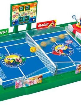 EPOCH Games Spiel Super Mario™ Rally Tennis, Familienspiel