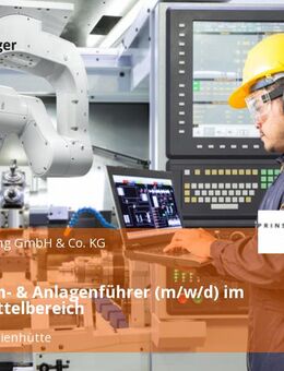 Maschinen- & Anlagenführer (m/w/d) im Lebensmittelbereich - Georgsmarienhütte