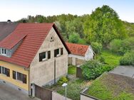 Idyllisches Zuhause mit Charakter - Doppelhaushälfte auf großem Traumgrundstück in Hochstetten - Linkenheim-Hochstetten