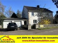 KILIAN IMMOBILIEN! EFH MIT 195 M² WFL. + 7 ZIMMERN AUF 998 M³ GRUND IN PLEINFELD! KELLER * 2 GARAGEN - Pleinfeld