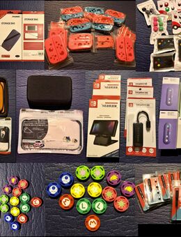 Großposten | Nintendo Switch Zubehör | über 180 Teile | Neu & OVP | Ideal für Wiederverkäufer, Flohmarkt-Händler, Kleinanzeigen, Amazon usw. - Halstenbek