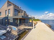 Kommen Sie an Bord! Wasserhaus mit Bootsliegeplatz * Hausboot - Feeling * - Schleswig