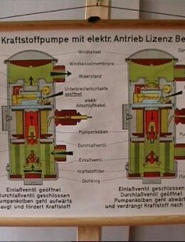 Lehrmitteltafeln alt rar aus KFZ Gewerbe und Schule - Berlin