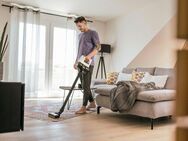 KÄRCHER Akku-Bodenstaubsauger VC 4 CORDLESS MYHOME, beutellos, 2 Saugstufen, Laufzeit: 30 min., Wandhalterung, Boden- und Fugendüse