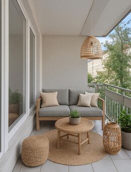 Stilvolle 2-Zimmer-Wohnung mit Balkon & Tiefgarage - Ruheoase im gepflegten Mehrfamilienhaus - Berlin
