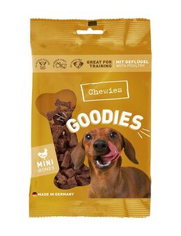 Chewies Goodies Mini - Sparpaket: Geflügel 3 x 125 g