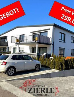 Top Preis! Fast neu! 3,5 Zi.-Wohnung, neuwertig, KFW 70, FBH, sehr großer Balkon und Gartennutzung! - Ebersbach (Fils)