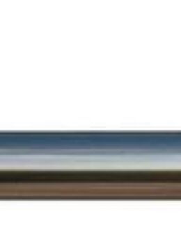 indeko Gardinenstange Hamburg, Ø 20 mm, 1-läufig, Wunschmaßlänge, mit Bohren, verschraubt, Metall, Komplett-Set inkl. Montagematerial