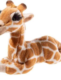 Heunec® Kuscheltier Misanimo, Giraffe liegend, 38 cm, enthält recyceltes Material