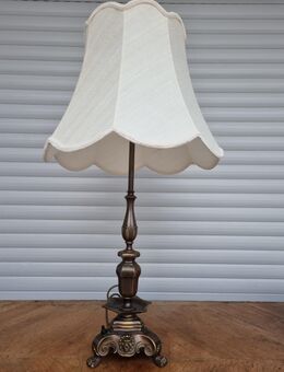 Lampe aus Bronze / Messing - Essen