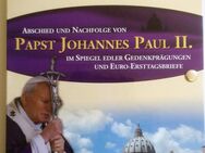 Münz-/Ersttagsbrief-Faltalbum "Abschied u. Nachfolge Papst Joh. Paul II - Rees