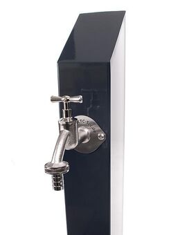 TRINKWASSER Wassersäule TSQS 730 Anthrazit quadratisch eckig - Hiddenhausen