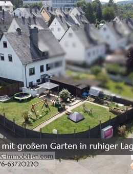 Familiennest für kleine Familien mit vielseitigen Gartenmöglichkeiten zu verkaufen. - Idar-Oberstein