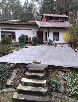 Traumhafter Bungalow, Wald, Sauna, Garage, Werkstatt, Keller, Abwasser, W-Lan uvm. - Zschepplin