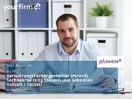Verwaltungsfachangestellter (m/w/d) Sachbearbeitung Steuern und Gebühren Vollzeit / Teilzeit - Raunheim