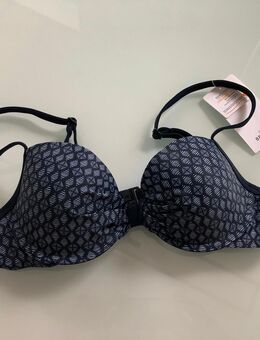 Damen BH Bademode Sommer Marineblau Weiß 1-teilig Gr. 75 B Gina Benotti neu mit Etikett - Albstadt