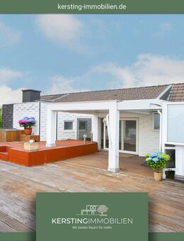 Sommer-Highlight! 185m² Penthouse-Feeling mit großer Dachterrasse am Randes des Bismarckviertels! - Krefeld